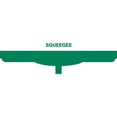 Accuform TOOL SHADOWS SQUEEGEE HEADS COLOR PVR338GN PVR338GN